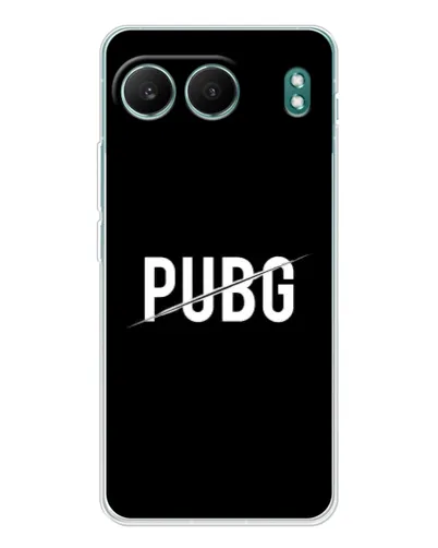 Чехол для OnePlus Nord 4 с картинкой «PUBG — белый логотип» Чехол для OnePlus Nord 4 с картинкой «PUBG — белый логотип»
