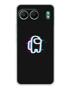 Чехол для OnePlus Nord 4 с картинкой «Among Us неон»