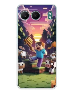 Чохол для OnePlus Nord 4 з картинкою «Стів на фермі» Чохол для OnePlus Nord 4 з картинкою «Стів на фермі»
