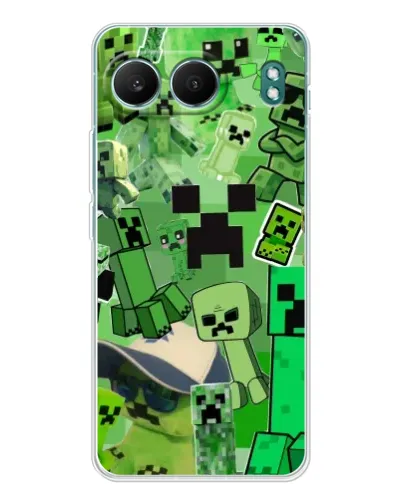 Чехол для OnePlus Nord 4 с картинкой «Криперы Minecraft»