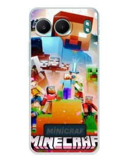 Чехол для OnePlus Nord 4 с картинкой «Minecraft герои игры»