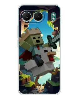 Чехол для OnePlus Nord 4 с картинкой «Стив и гусь»