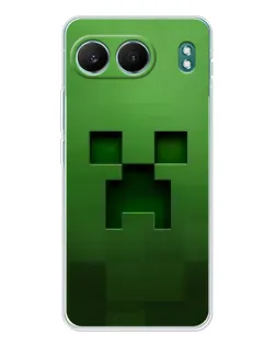 Чехол для OnePlus Nord 4 с картинкой «Крипер микро-дизайн»