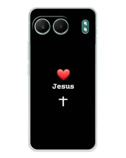 Чохол для OnePlus Nord 4 з картинкою «Серце - Jesus» Чохол для OnePlus Nord 4 з картинкою «Серце - Jesus»
