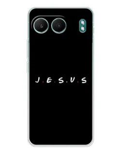 Чехол для OnePlus Nord 4 с картинкой «Точки веры J.E.S.U.S.»