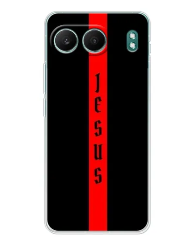 Чехол для OnePlus Nord 4 с картинкой «Красная линия веры» Чехол для OnePlus Nord 4 с картинкой «Красная линия веры»