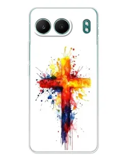 Чехол для OnePlus Nord 4 с картинкой «Акварельный крест»