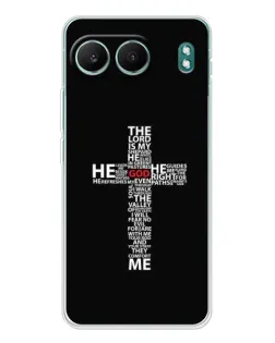 Чехол для OnePlus Nord 4 с картинкой «Текстовый крест» Чехол для OnePlus Nord 4 с картинкой «Текстовый крест»