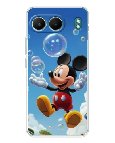 Чехол для OnePlus Nord 4 с картинкой «Mickey и мыльные пузыри»