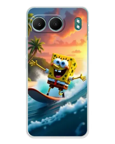 Чехол для OnePlus Nord 4 с картинкой «Губка Боб серфингист» Чехол для OnePlus Nord 4 с картинкой «Губка Боб серфингист»
