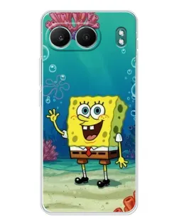 Чехол для OnePlus Nord 4 с картинкой «Подводный привет»