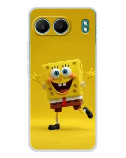 Чехол для OnePlus Nord 4 с картинкой «Позитивный Губка Боб»