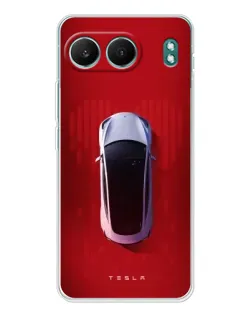 Чехол для OnePlus Nord 4 с картинкой «Tesla Top View» Чехол для OnePlus Nord 4 с картинкой «Tesla Top View»