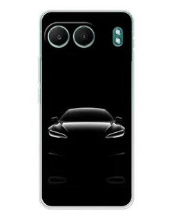 Чехол для OnePlus Nord 4 с картинкой «Силуэт Tesla Night» Чехол для OnePlus Nord 4 с картинкой «Силуэт Tesla Night»