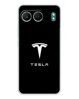 Чехол для OnePlus Nord 4 с картинкой «Tesla White Logo» Чехол для OnePlus Nord 4 с картинкой «Tesla White Logo»
