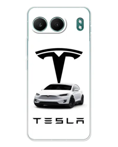 Чехол для OnePlus Nord 4 с картинкой «Tesla White Style»
