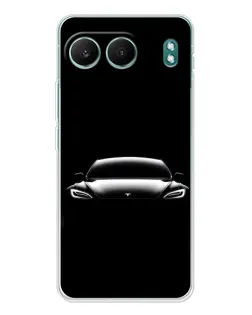 Чехол для OnePlus Nord 4 с картинкой «Фары Tesla Night» Чехол для OnePlus Nord 4 с картинкой «Фары Tesla Night»