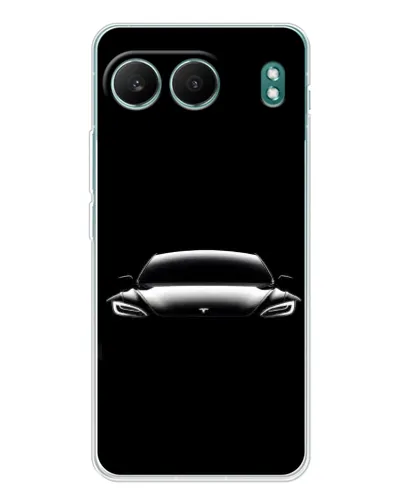 Чехол для OnePlus Nord 4 с картинкой «Фары Tesla Night»