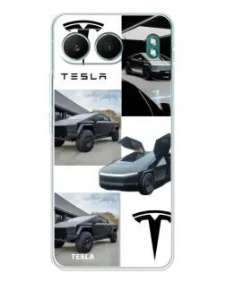 Чехол для OnePlus Nord 4 с картинкой «Коллаж Cybertruck Tesla» Чехол для OnePlus Nord 4 с картинкой «Коллаж Cybertruck Tesla»