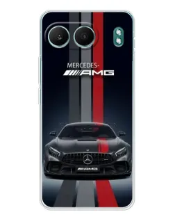 Чохол для OnePlus Nord 4 з картинкою «Mercedes — білий карбон» Чохол для OnePlus Nord 4 з картинкою «Mercedes — білий карбон»