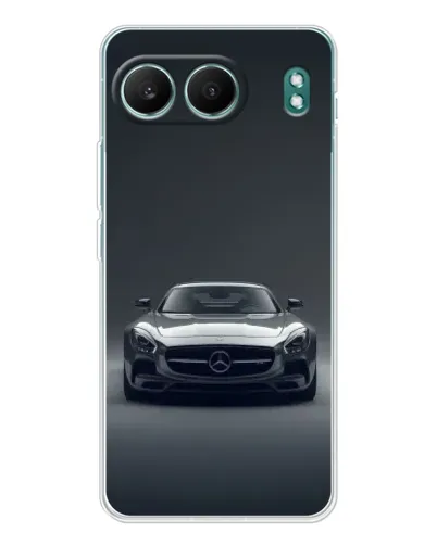 Чехол для OnePlus Nord 4 с картинкой «Mercedes на черном»