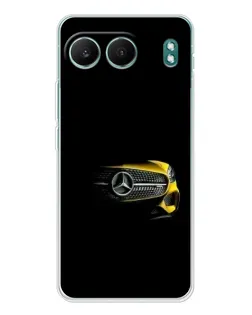 Чехол для OnePlus Nord 4 с картинкой «Mercedes — ретро стиль»