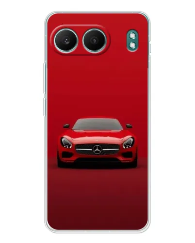 Чехол для OnePlus Nord 4 с картинкой «Красный Mercedes AMG»