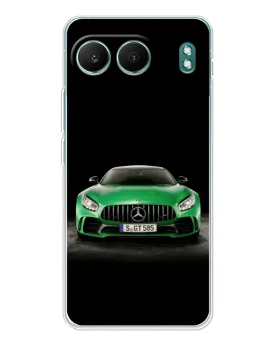 Чехол для OnePlus Nord 4 с картинкой «Mercedes — неоновый лого»