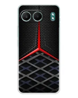 Чехол для OnePlus Nord 4 с картинкой «Mercedes Carbon Grid»