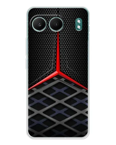 Чехол для OnePlus Nord 4 с картинкой «Mercedes Carbon Grid»