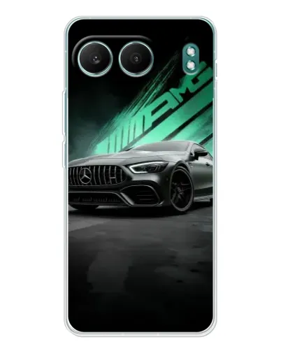 Чехол для OnePlus Nord 4 с картинкой «Темный Mercedes AMG»
