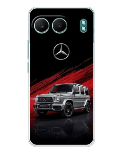 Чехол для OnePlus Nord 4 с картинкой «Mercedes G-Class красный»