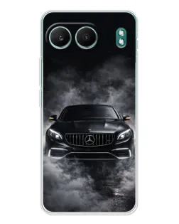 Чехол для OnePlus Nord 4 с картинкой «Mercedes в дыму»