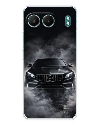 Чехол для OnePlus Nord 4 с картинкой «Mercedes в дыму»
