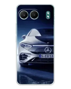 Чехол для OnePlus Nord 4 с картинкой «Mercedes EQ — будущее»