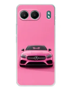 Чехол для OnePlus Nord 4 с картинкой «Розовый Mercedes AMG»