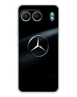 Чехол для OnePlus Nord 4 с картинкой «Mercedes на металле»