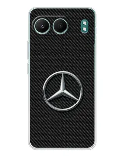 Чехол для OnePlus Nord 4 с картинкой «Карбоновый Mercedes стиль»