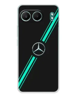 Чехол для OnePlus Nord 4 с картинкой «Спортивные линии Mercedes»