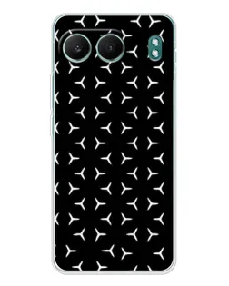 Чехол для OnePlus Nord 4 с картинкой «Mercedes паттерн звезд»