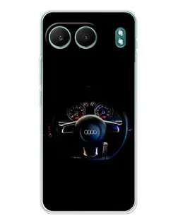 Чохол для OnePlus Nord 4 з картинкою «Салон Audi — кермо» Чохол для OnePlus Nord 4 з картинкою «Салон Audi — кермо»