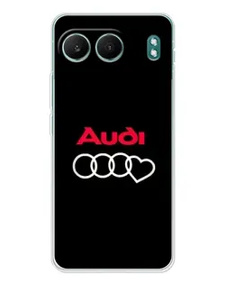 Чехол для OnePlus Nord 4 с картинкой «Логотип Audi Heart» Чехол для OnePlus Nord 4 с картинкой «Логотип Audi Heart»