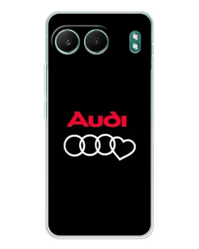 Чехол для OnePlus Nord 4 с картинкой «Логотип Audi Heart»