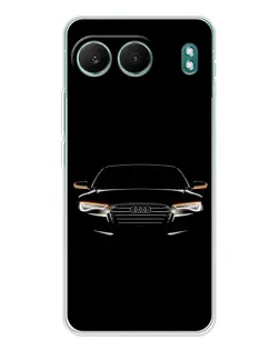 Чехол для OnePlus Nord 4 с картинкой «Audi — ночной контур»