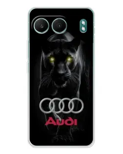 Чехол для OnePlus Nord 4 с картинкой «Пантера и Audi»