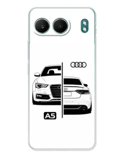 Чехол для OnePlus Nord 4 с картинкой «Audi — контрастный дизайн»