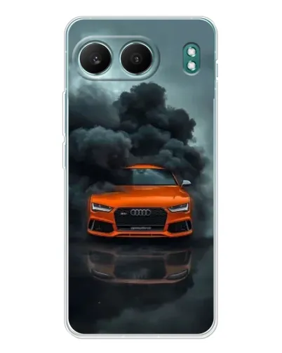 Чехол для OnePlus Nord 4 с картинкой «Audi в облаках дыма»