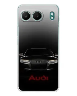 Чехол для OnePlus Nord 4 с картинкой «Audi — градиентный контур»