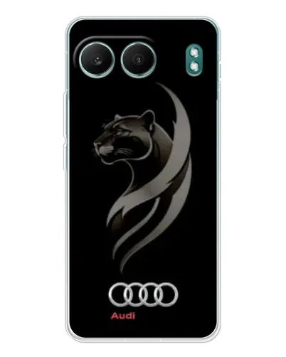 Чехол для OnePlus Nord 4 с картинкой «Графика — пантера и Audi»