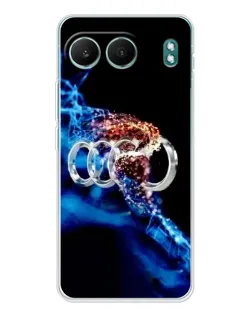 Чехол для OnePlus Nord 4 с картинкой «Энергия лого Audi»